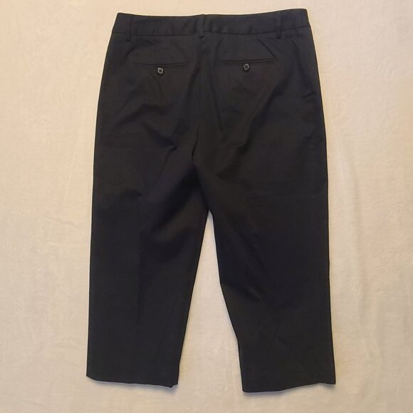 Unlisted By Kenneth Cole Women's Black Cropped Pants Size 12 - Picture 5 of 10